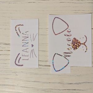 Personalized pet lover decal- 🐈 or 🐕